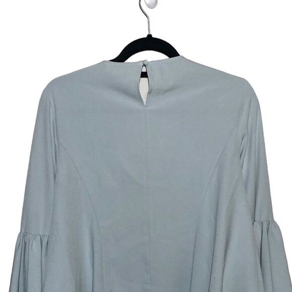 Carmen Marco Valvo Bell Sleeve Blouse - Picture 3 of 3